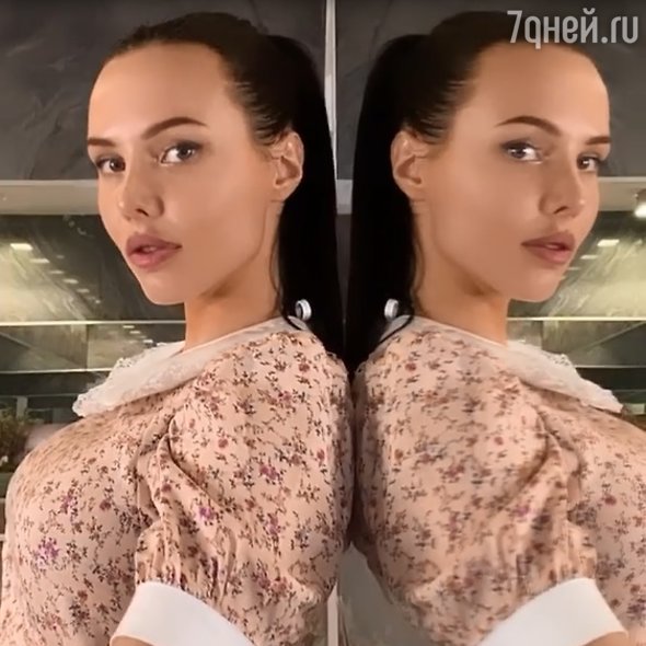 Решетова в деревенском платье в цветочек произвела фурор в Сети