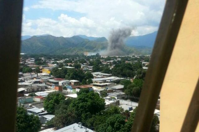Взрыв прогремел на складе боеприпасов в Венесуэле