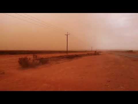 Гигантская пыльная буря охватила юго-восток Австралии