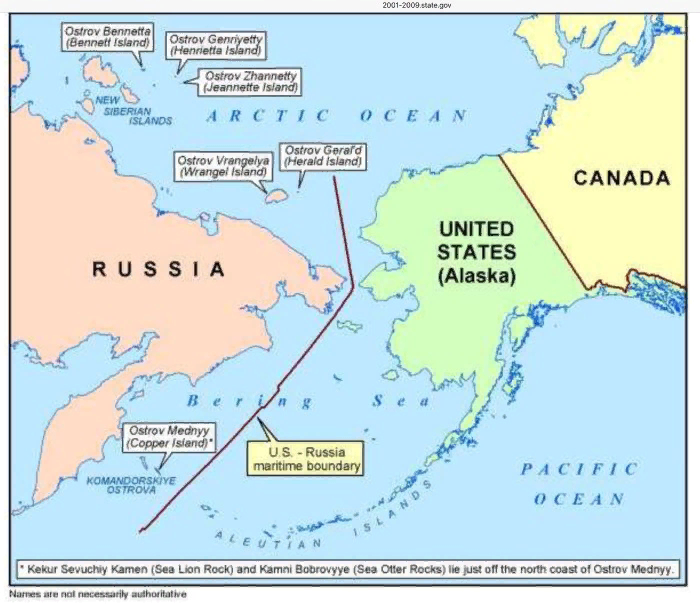 С какого перепуга Горбачёв и Шеварнадзе подарили США часть акватории СССР в северных морях?