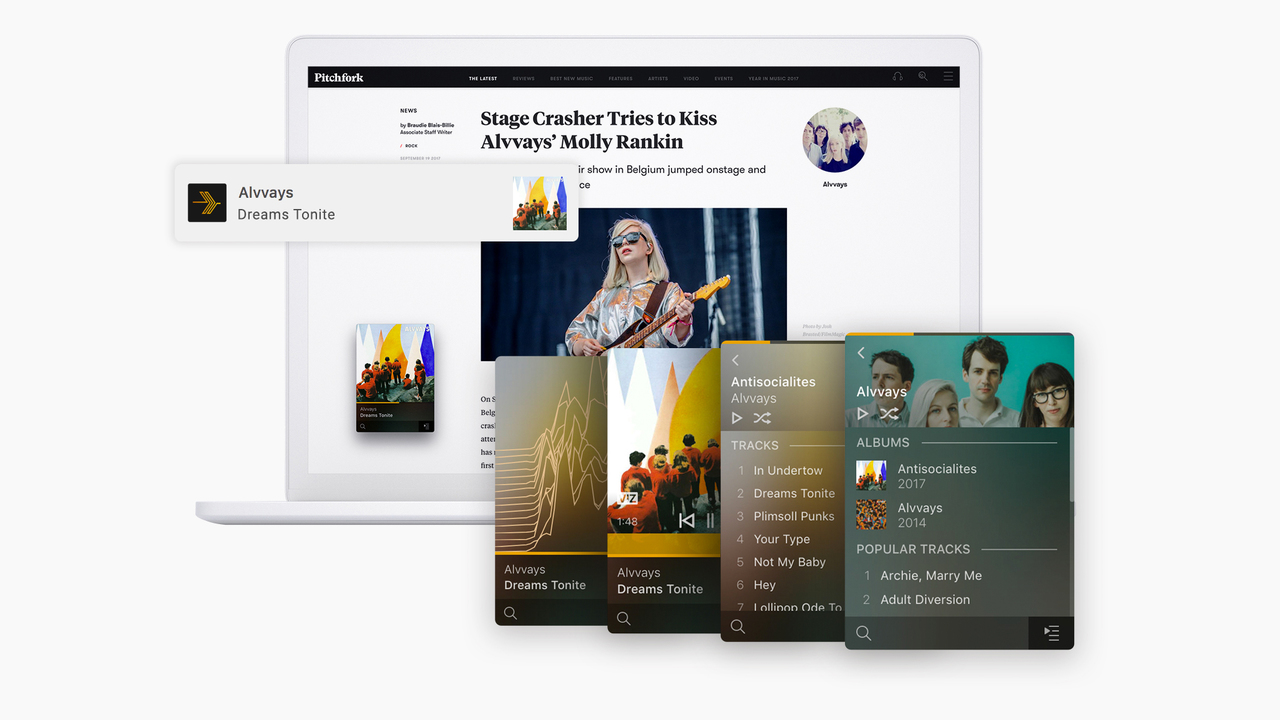 Вдохновленный Winamp музыкальный плеер вышел для Windows и Mac Вдохновленный Winamp музыкальный плеер вышел для Windows и Mac