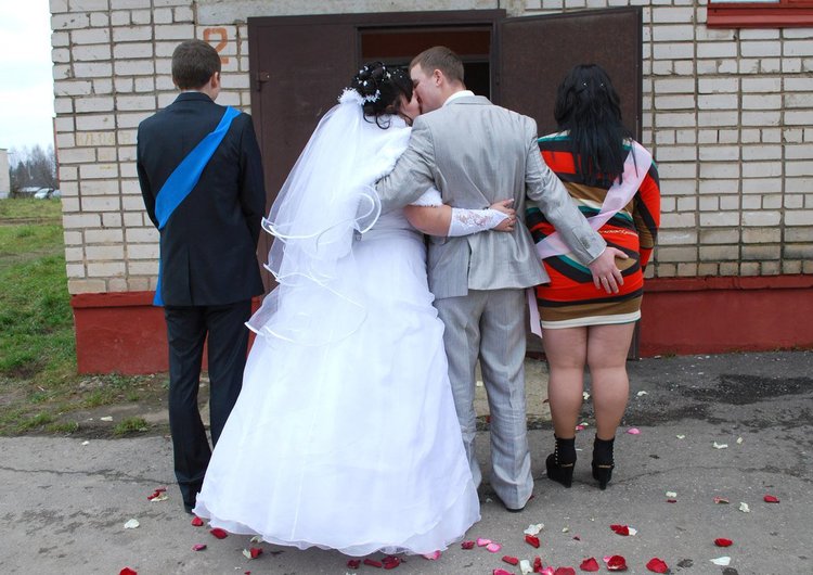 Свадьба по-русски: невероятно смешные фотографии