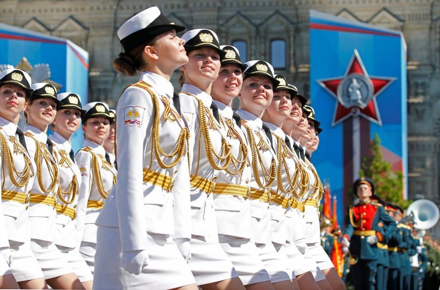 Украшение военных парадов. Это и правда, красиво.