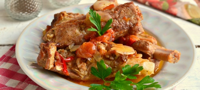 ребрышки свиные с подливкой рецепт