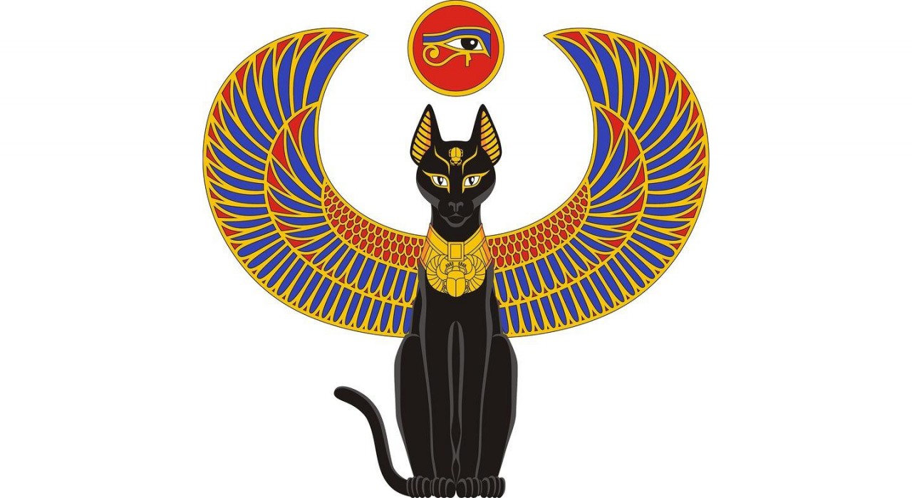 Кошка Бастет символ Египта