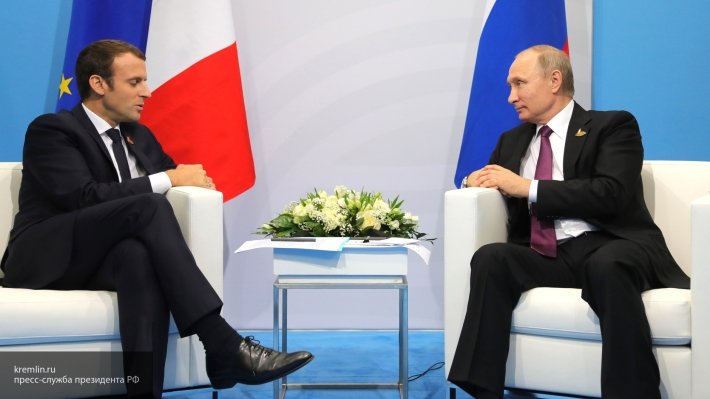Макрон: Франция готова сотрудничать с Россией по вопросам Сирии
