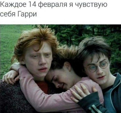 10 мемов про 14 февраля для тех, кто ненавидит этот праздник