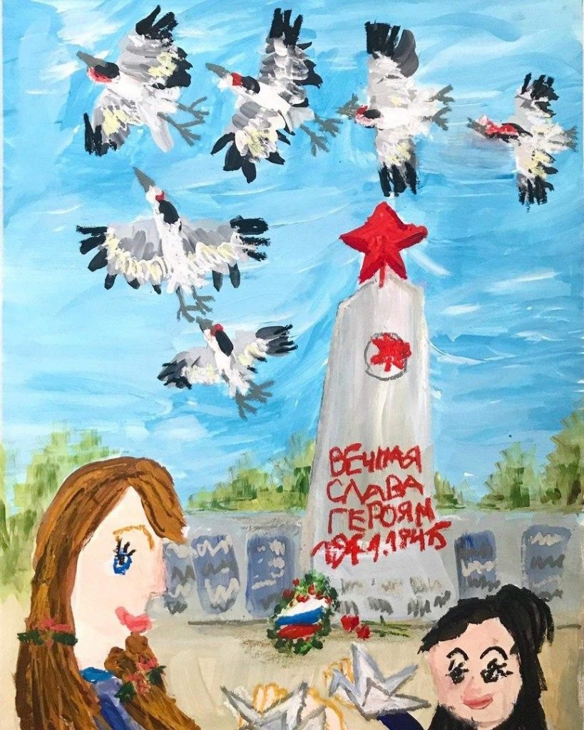 «Памятники Великов Победы»: дети из Хорошево-Мневников создали галерею мемориальных мест района