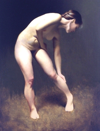 Натурщица. Натурщица.