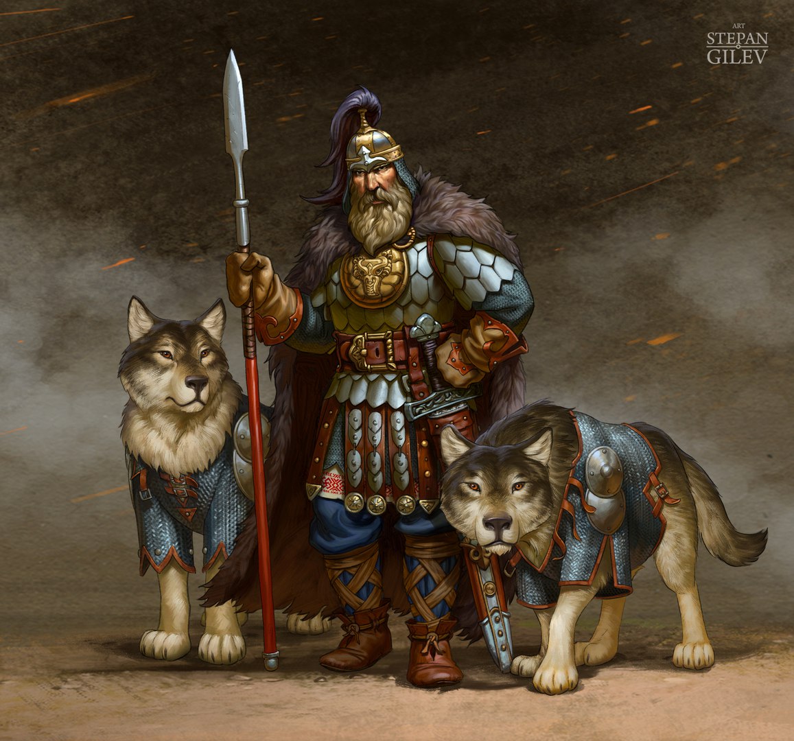 Художник-славянист Степан Гилев. Художник-иллюстратор.