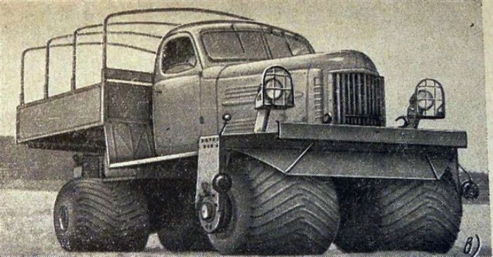 Легкий грузовик ЗИЛ-132С. Легкий грузовик ЗИЛ-132С.