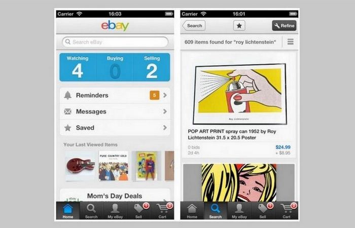 Приложение eBay для iPad. 9 обновлений программ и приложений всех времен, которые устанавливать точно не стоит