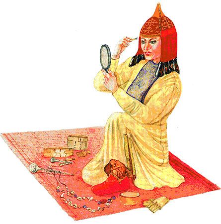 Историческая реконструкция костюма Алан.