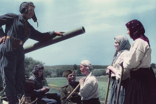 Ожившие фото войны Ожившие фото войны СССР, война, история