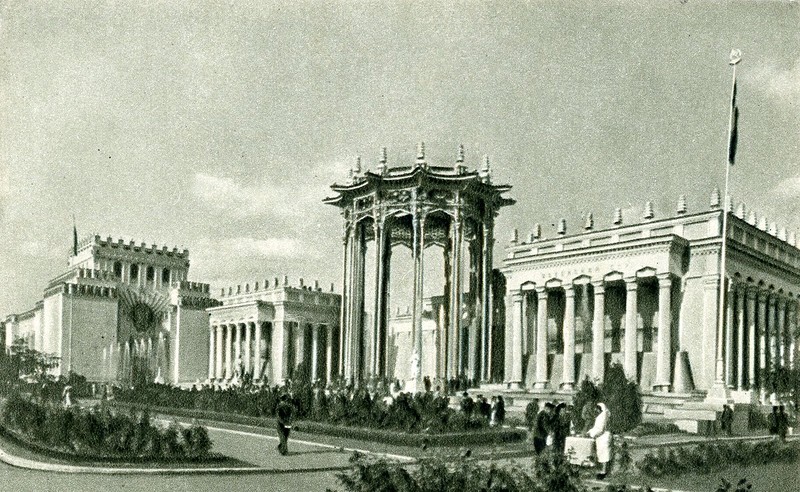 ВСХВ, ВДНХ, 1955 ВСХВ, ВДНХ, 1955