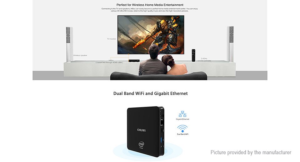 Обзор миниатюрного PC Chuwi HiBox с Windows и Android на борту Обзор миниатюрного PC Chuwi HiBox с Windows и Android на борту