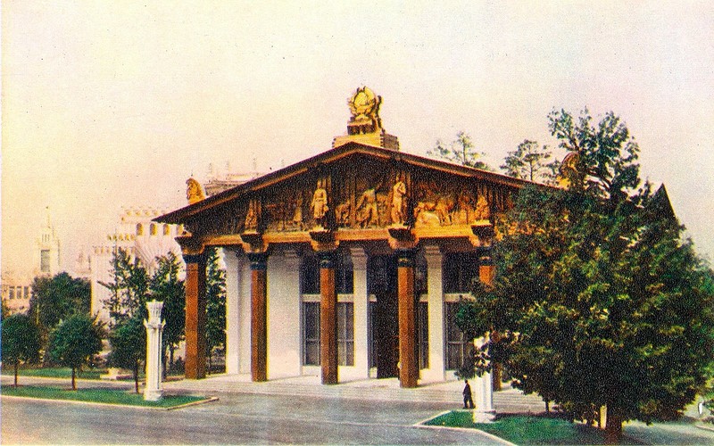 ВСХВ, ВДНХ, 1955 ВСХВ, ВДНХ, 1955