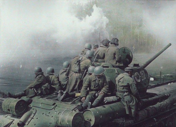 Ожившие фото войны Ожившие фото войны СССР, война, история