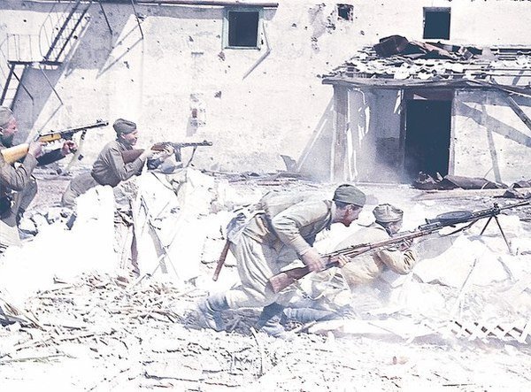 Ожившие фото войны Ожившие фото войны СССР, война, история
