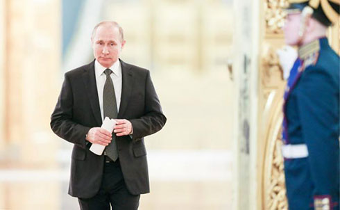 президент РФ В. Путин Путину уже назначили новый срок