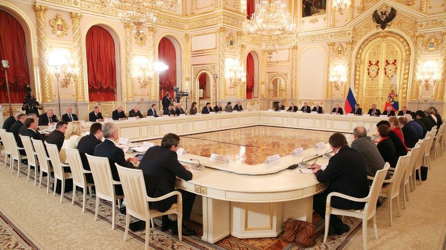 Расширенное заседание президиума Государственного совета и Совета при президенте по науке и образованию Фото: ИЗВЕСТИЯ/Павел Бедняков