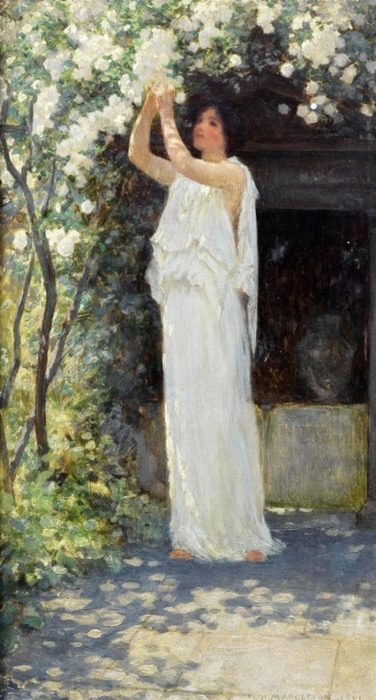 Весна. Автор: William Henry Margetson.