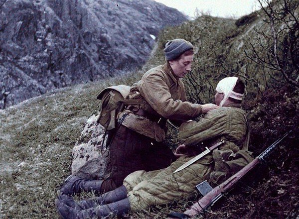Ожившие фото войны Ожившие фото войны СССР, война, история