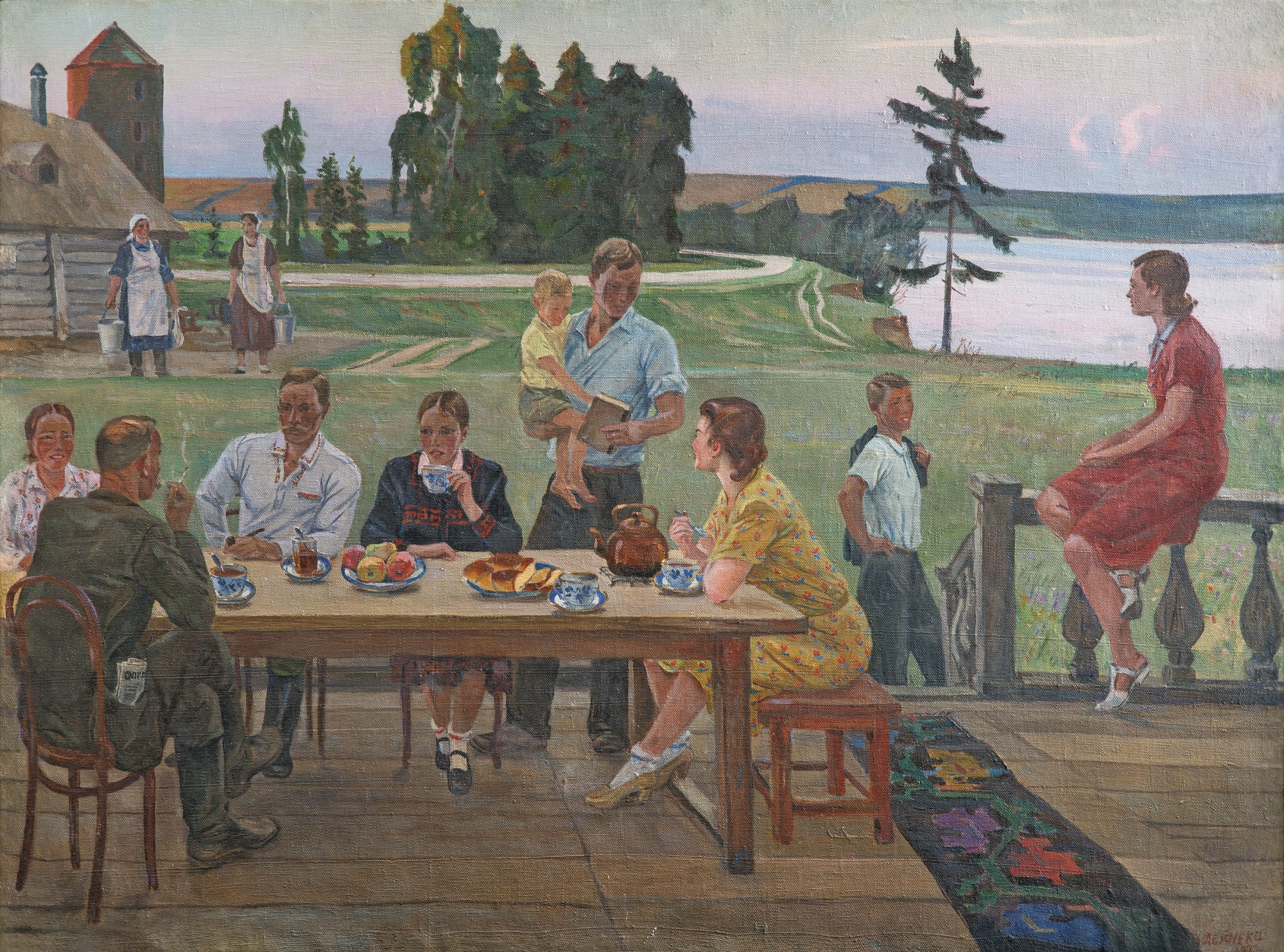 Дейнека Александр Александрович (1899-1969), немного о его картинах….