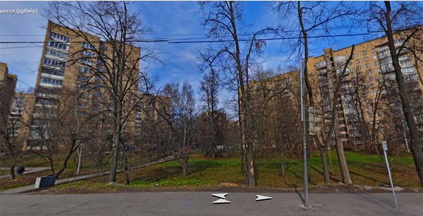 На фото: микрорайон домов в Кунцево для работников ЦК КПСС, в народе именовавшийся «Царское село» (фото с Яндекс-карт).