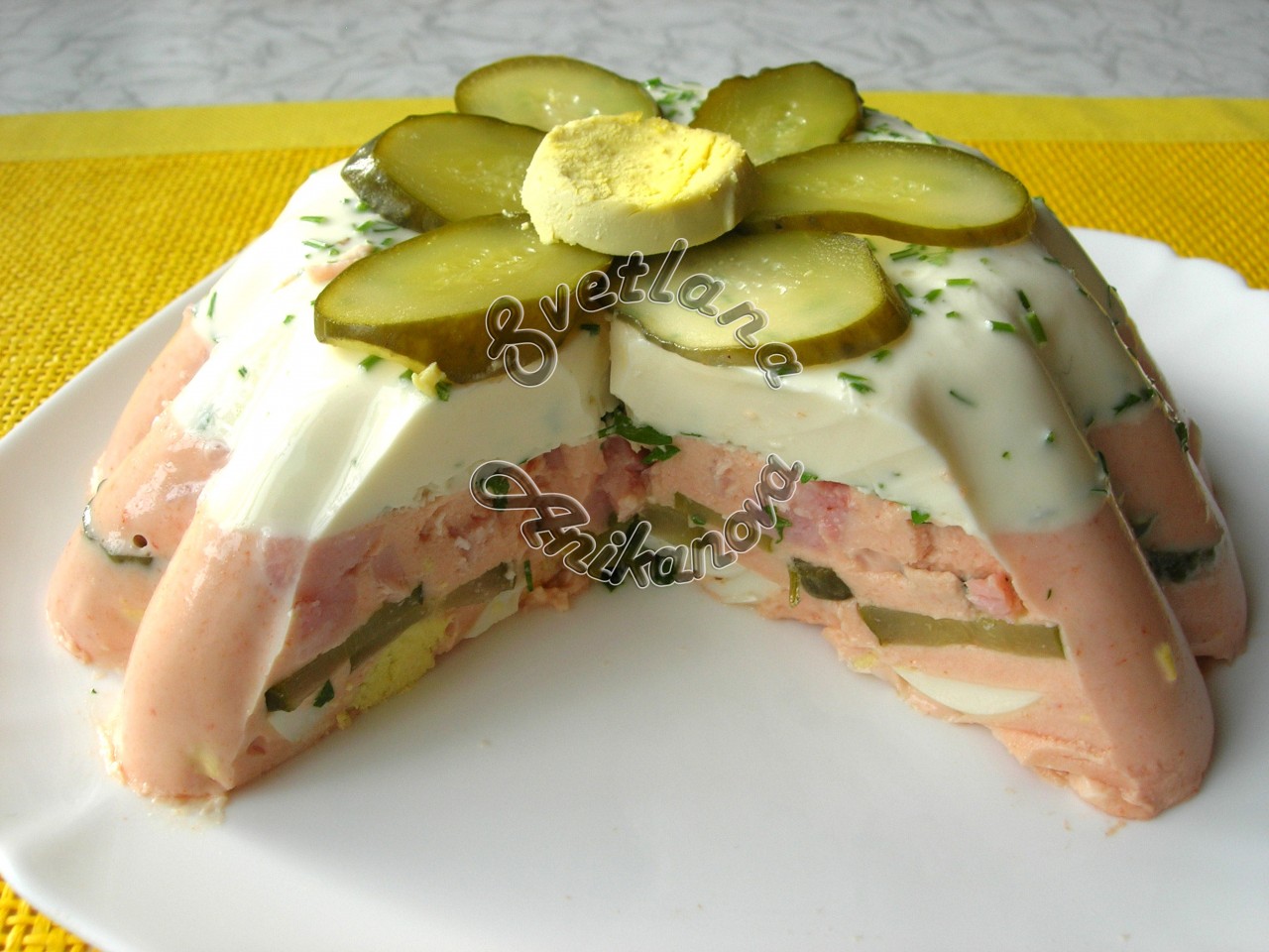 Ну Оочень Вкусное ДВУХЦВЕТНОЕ ЗАЛИВНОЕ на Новогодний стол