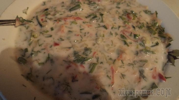 Для поддержания фигуры в тонусе — кефирный суп. А еще он вкусный и полезный! Для поддержания фигуры в тонусе — кефирный суп. А еще он вкусный и полезный!