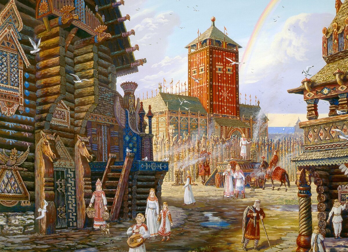 Русская изба. О теремах и хоромах