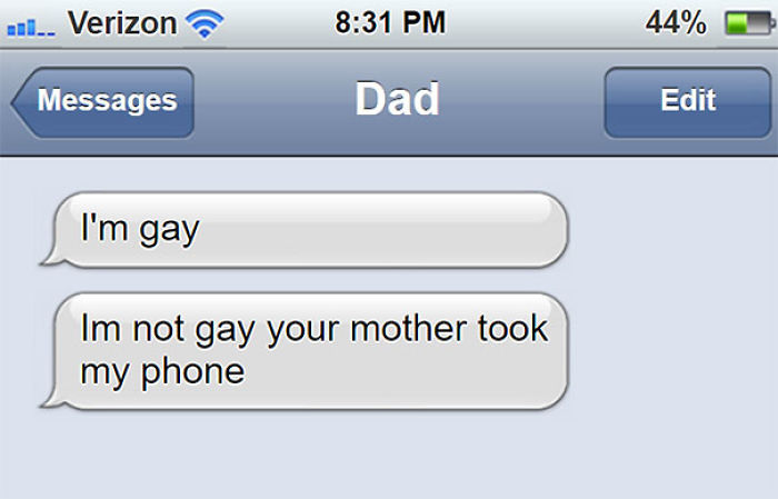 Funny Dad Text