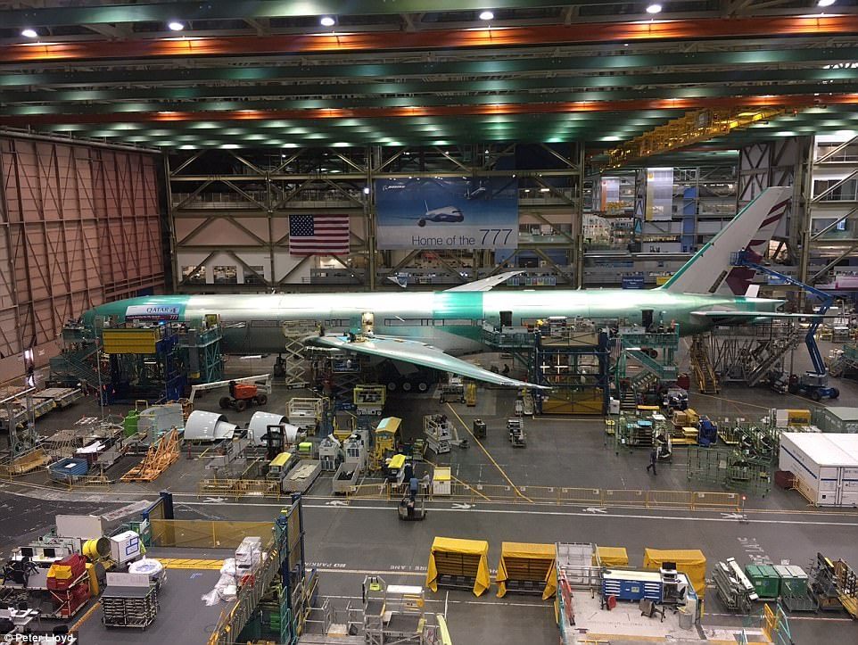 Завод Boeing в США