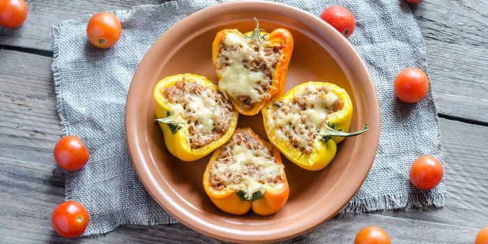 Пикантный перец с креветками и сыром. \ Фото: vannadecor.ru. 7 способов приготовить фаршированный перец так, чтобы его уплетали и взрослые, и дети
