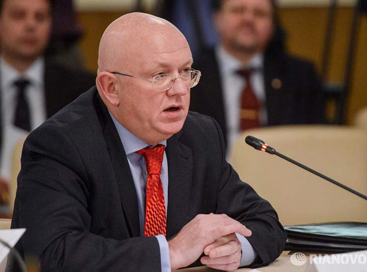 Василий Небензя опять вступил в пикировку с США и их холуями в Совбезе ООН