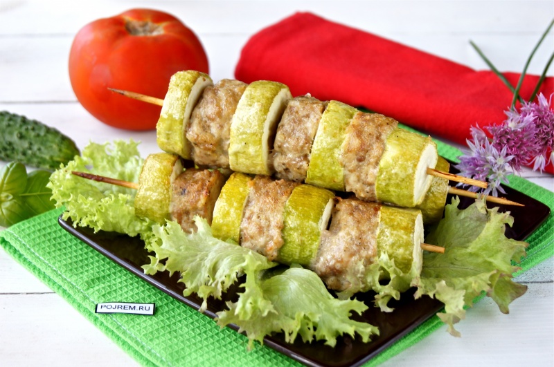 кабачки с фаршем