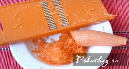 Натереть морковь Натереть морковь