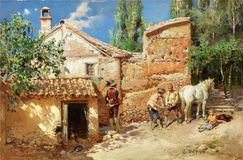 Чезаре Агостино Детти и его исторические картины