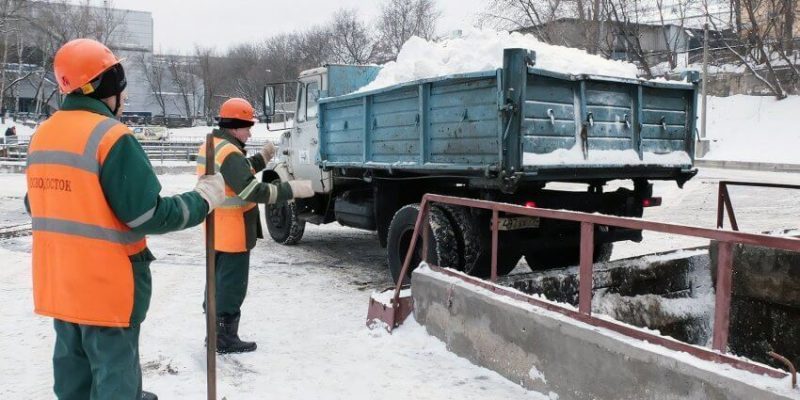 Снегосплавные пункты размещают так, чтобы мощности распределялись равномерно/mos.ru