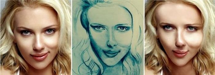 Если бы звезды выглядели так, как на своих неудачных портретах Если бы звезды выглядели так, как на своих неудачных портретах
