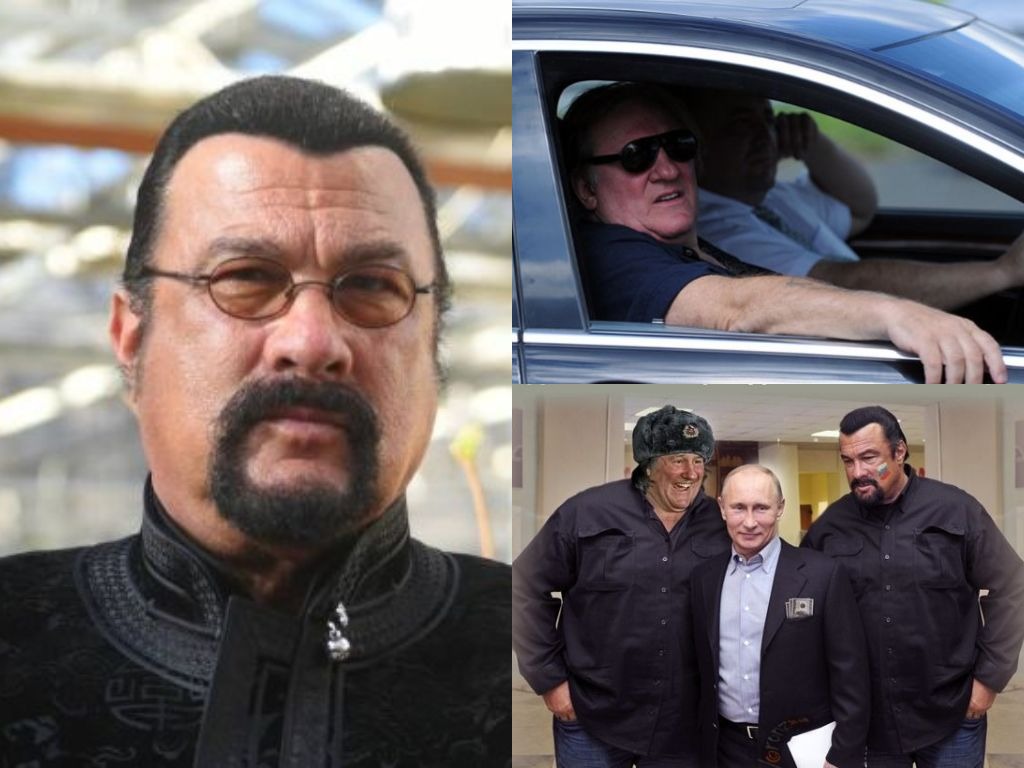 Сигал и Депардье: Нам не нужна налоговая отсрочка, Россия – любовь, мы ее граждане