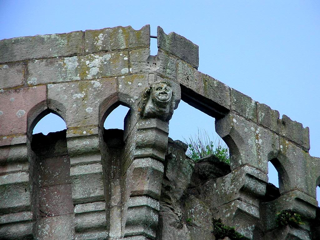 Замки Англии: Раглан (Raglan Castle)