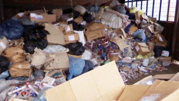В Запорожье обнаружен склад с человеческим «мусором»