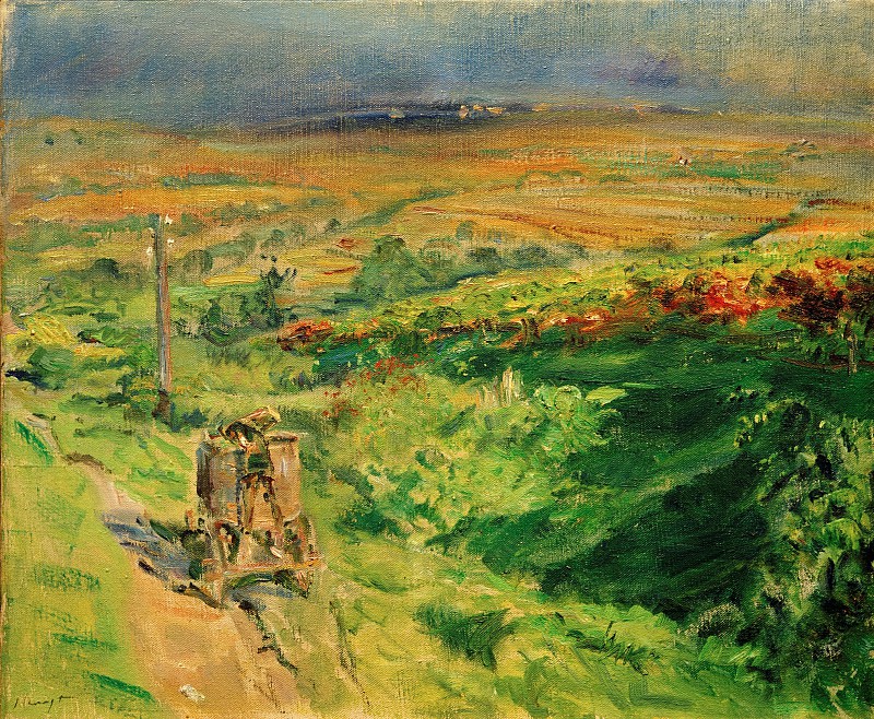 Парк в Пфальце. 1922. Макс Слефогт Парк в Пфальце. 1922. Макс Слефогт