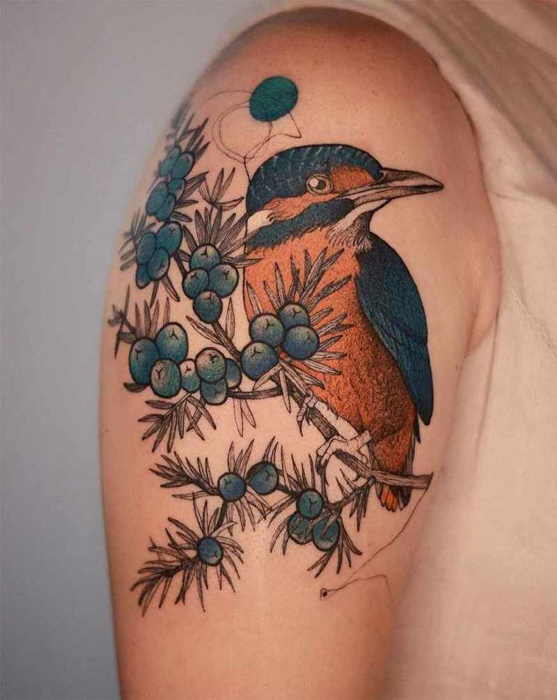 Флора и фауна в татуировках. Joanna Świrska 5