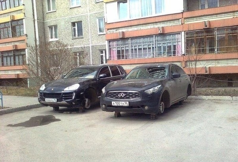 Когда твои колеса нравятся не только тебе! Когда твои колеса нравятся не только тебе! авто, воровство, колеса. кража