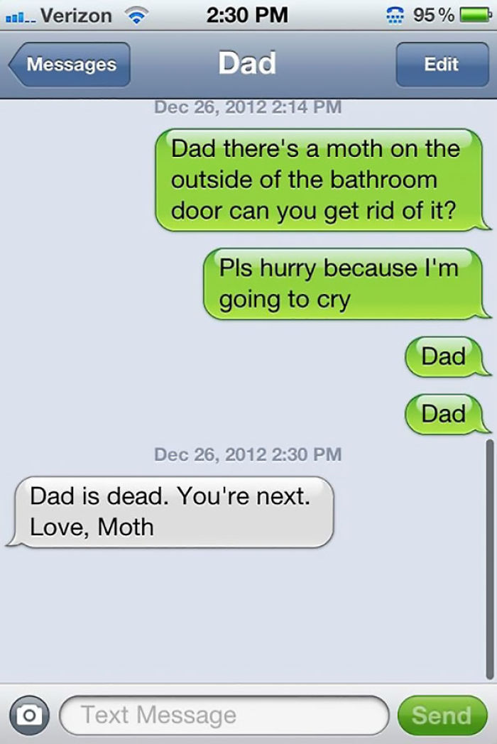 Funny Dad Text