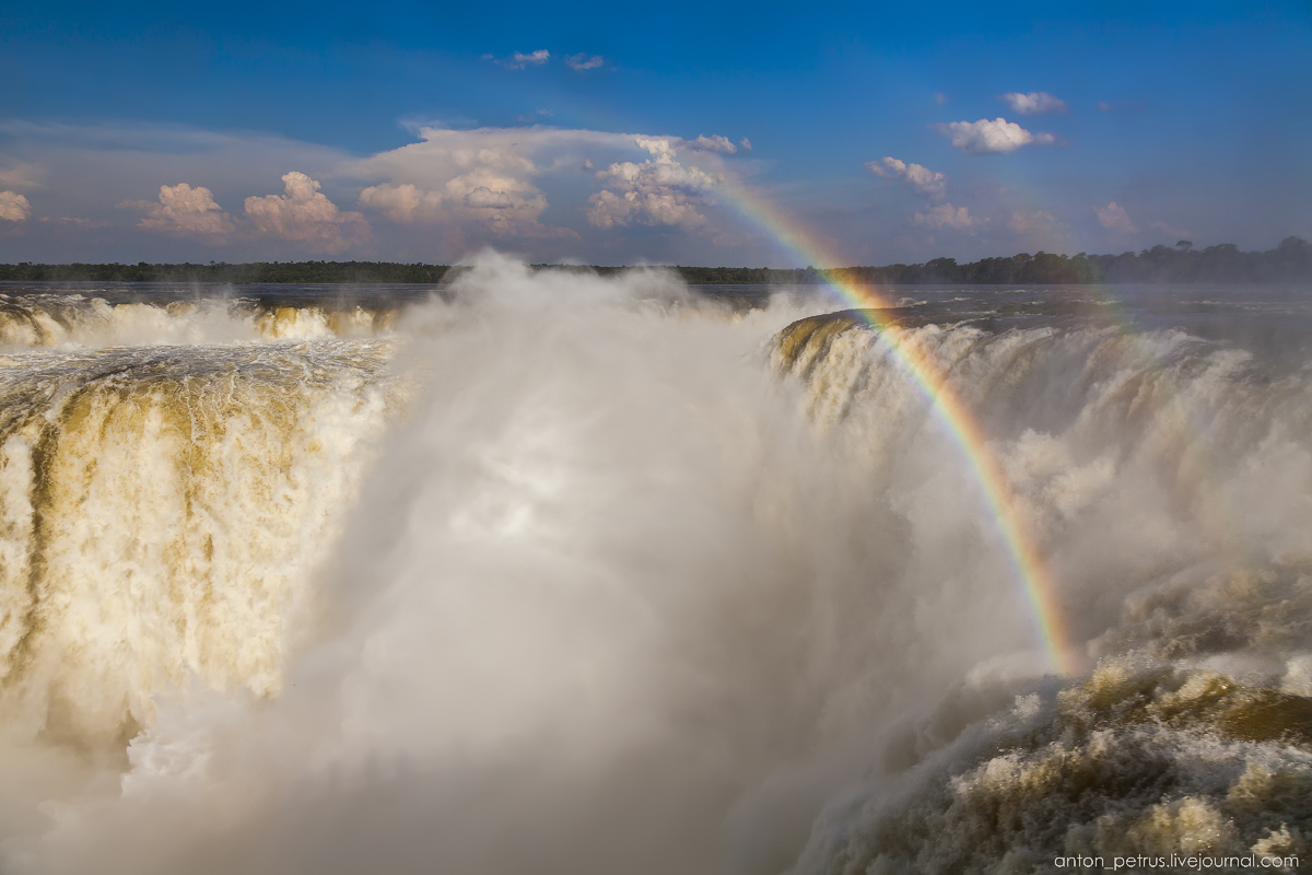 Большая вода - водопады Игуасу