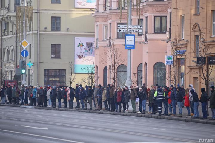 7 фото с митингов в Минске против объединения России с Белоруссией